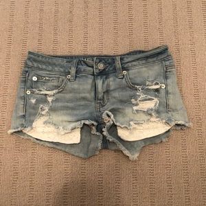 Adorable american eagle jean shorts